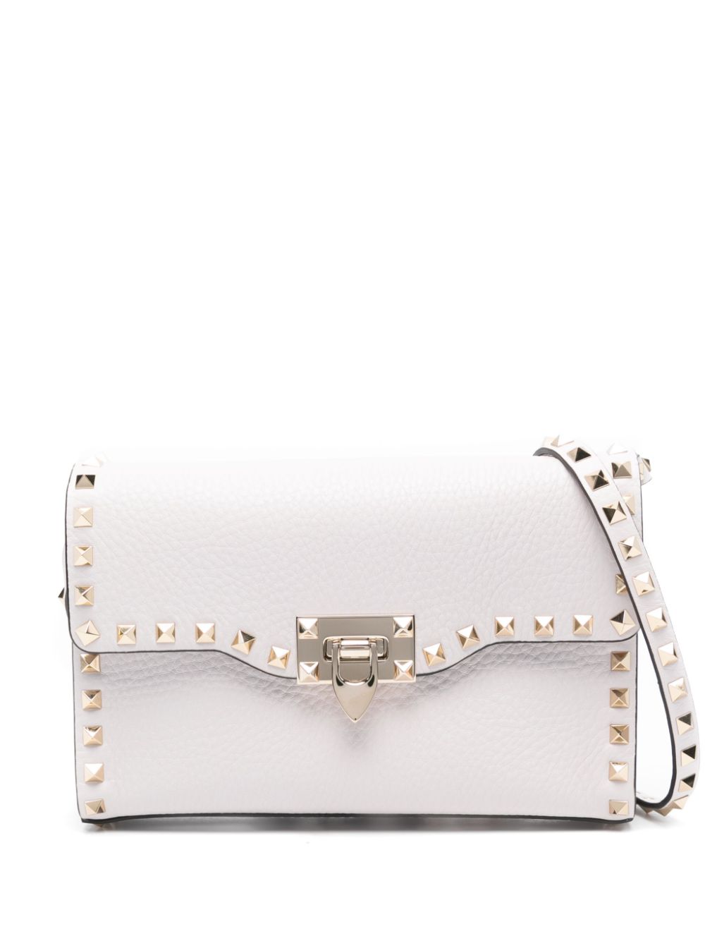 Valentino Garavani small Rockstud cross body bag - Pink Cover