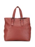 Bottega Veneta Pre-Owned 2012-2020 Intrecciato Belt Strap tote bag - Red