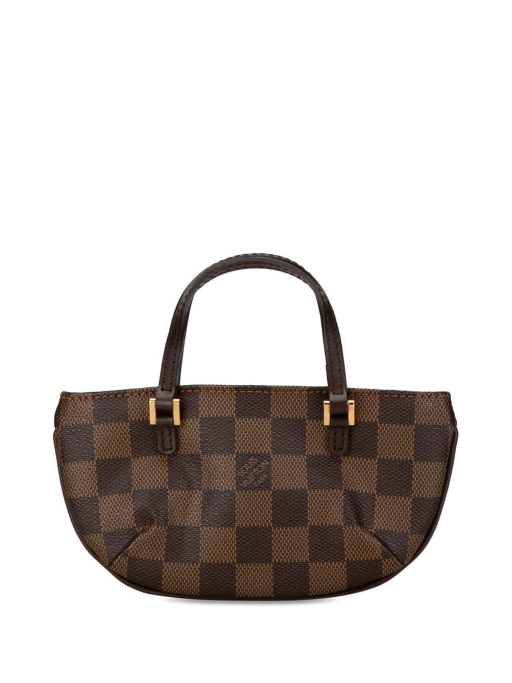 Louis Vuitton Pre-Owned 2021-2023 Damier Ebene Manosque Pochette handbag - Bruin