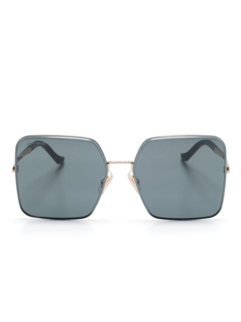 ETRO Luxury Metal oversize-frame sunglasses Women