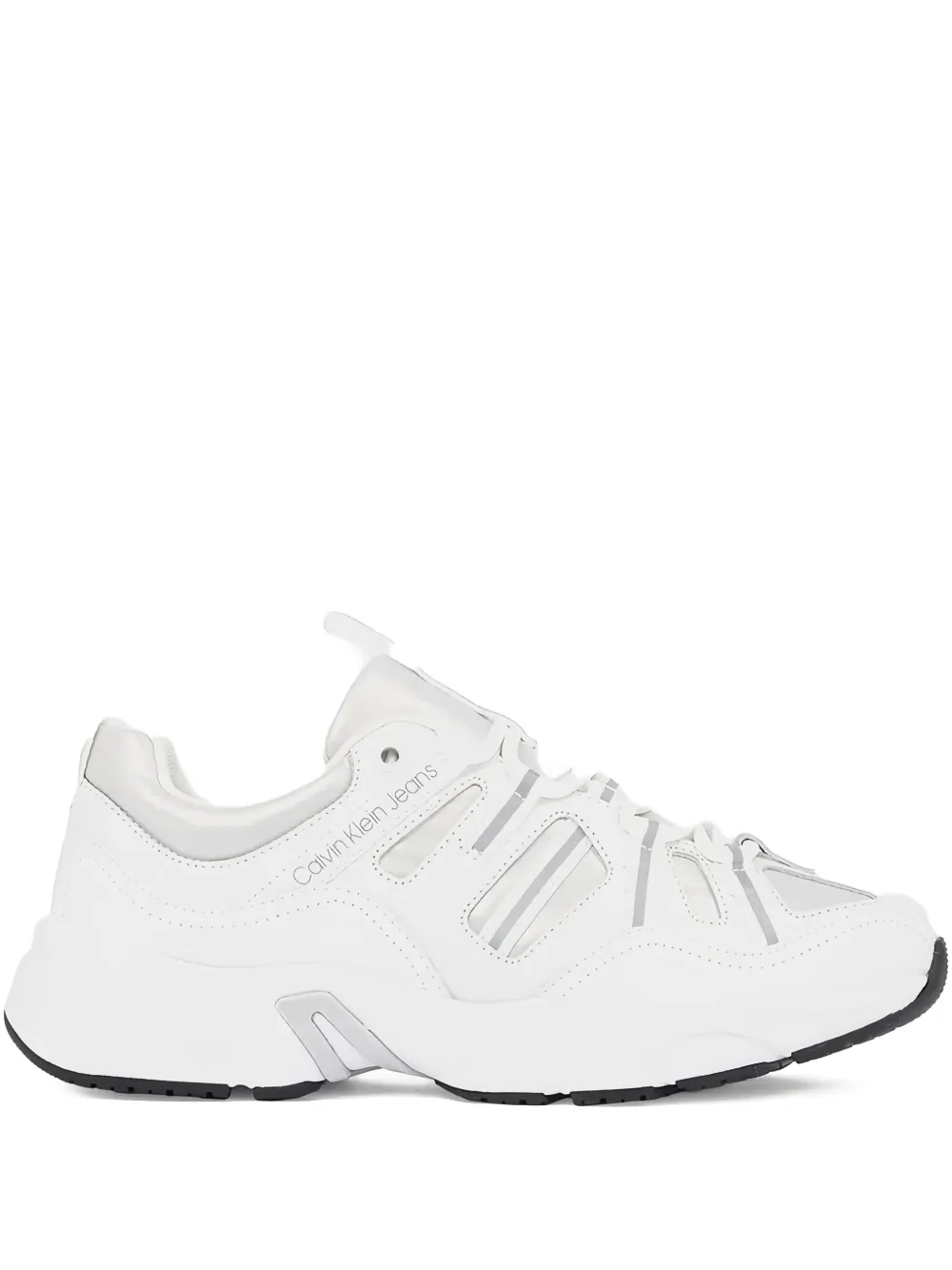 Calvin Klein Jeans Sneakers met logoprint Wit