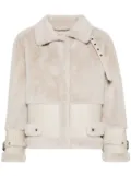 TWINSET faux-fur jacket - Neutrals