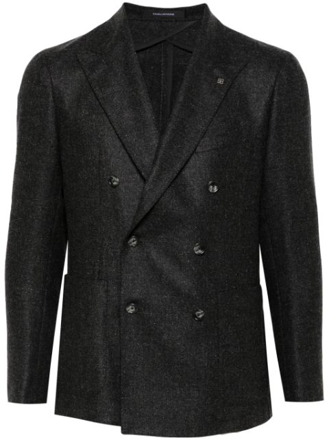 Tagliatore logo-plaque blazer Men