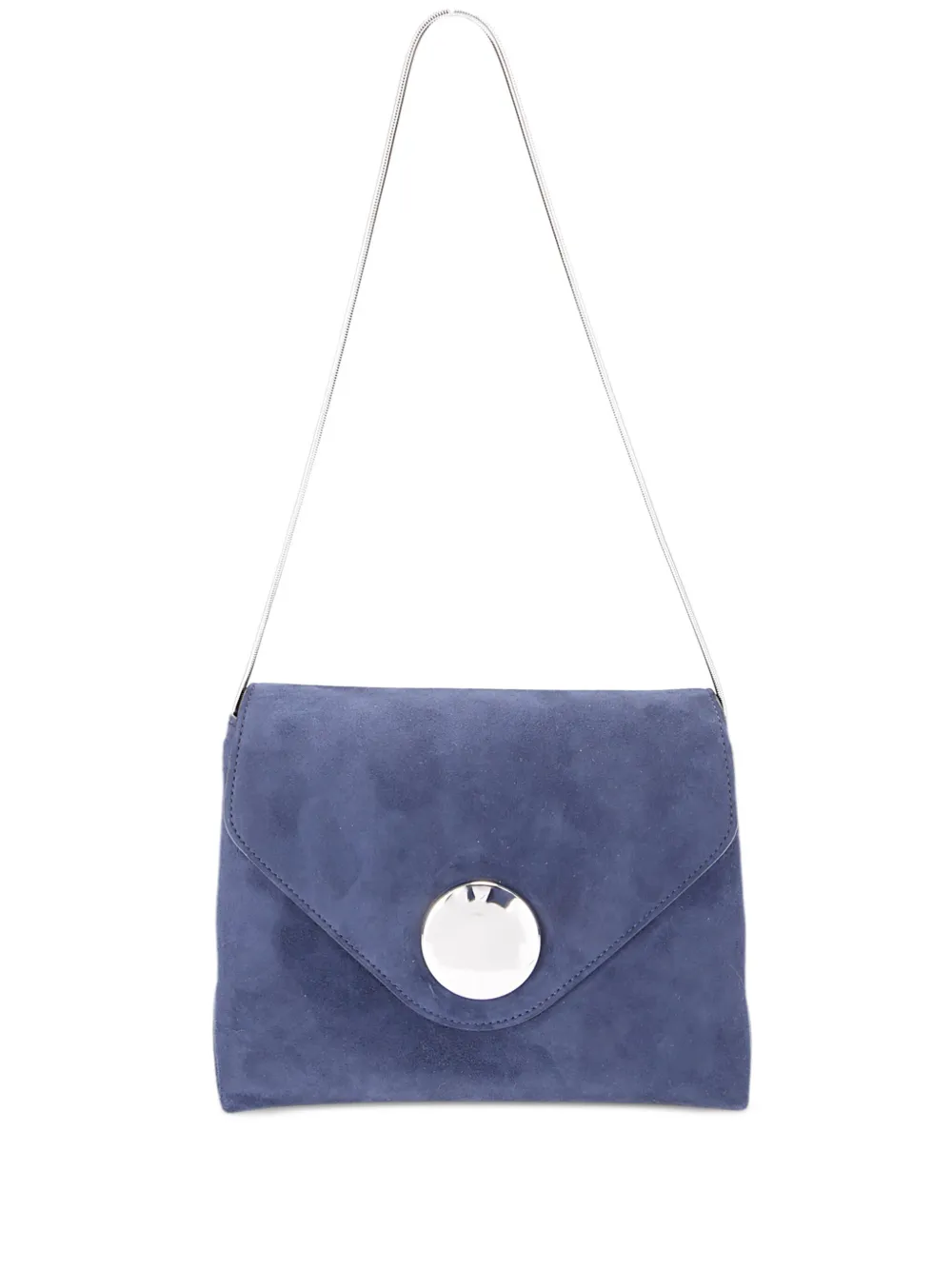 KHAITE Bobbi schoudertas Blauw
