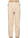 Moncler Grenoble side-stripe track pants - Neutrals
