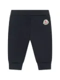 Moncler Enfant Logo-patch leggings - Blue
