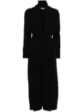 N.Peal long cashmere coat - Black