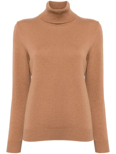 N.Peal mock-neck jumper