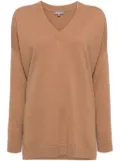 N.Peal Longline cashmere jumper - Neutrals