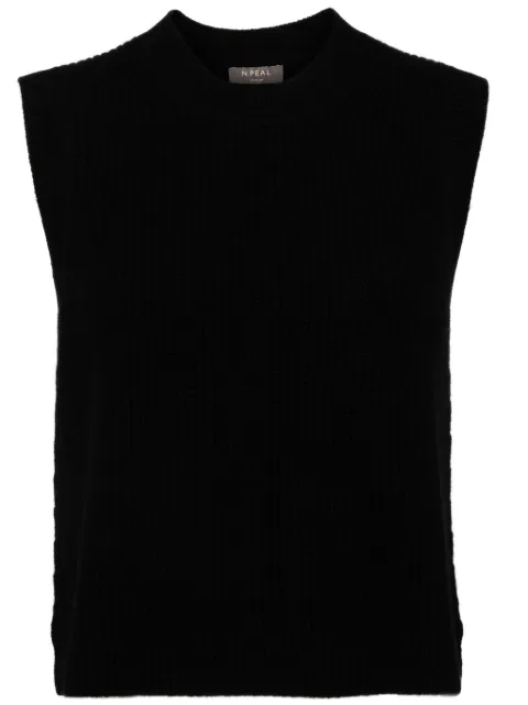 N.Peal ribbed-knit tank top
