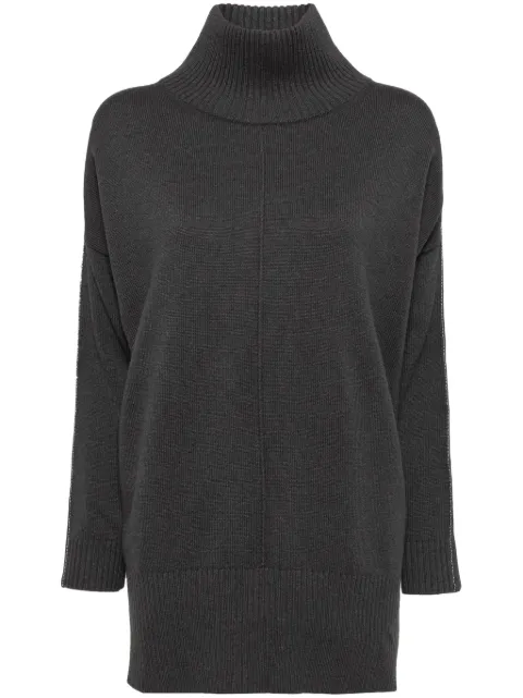 N.Peal Metal cashmere jumper