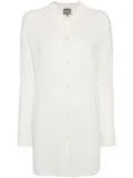 N.Peal classic collar cardigan - White
