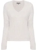 N.Peal chunky-knitted jumper - Neutrals