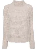 N.Peal roll-neck cashmere jumper - Neutrals