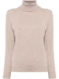 N.Peal mock-neck jumper - Neutrals