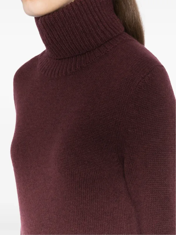 Roll Neck Jumper Red FARFETCH IN