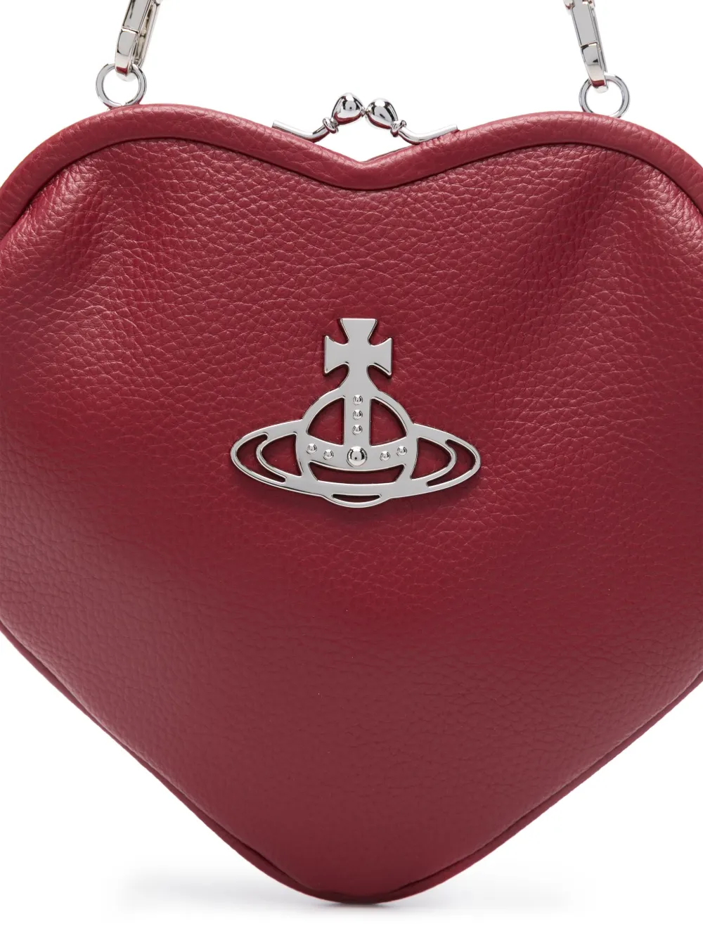 Vivienne Westwood Belle Heart mini-tas Rood