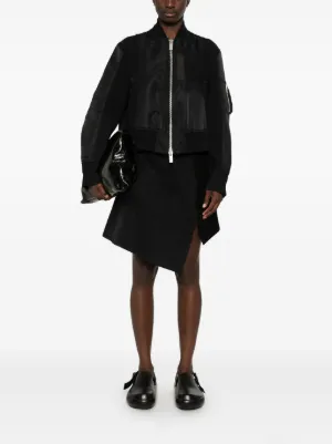 Sacai ドレープ＆アシンメトリースカート通販 - FARFETCH