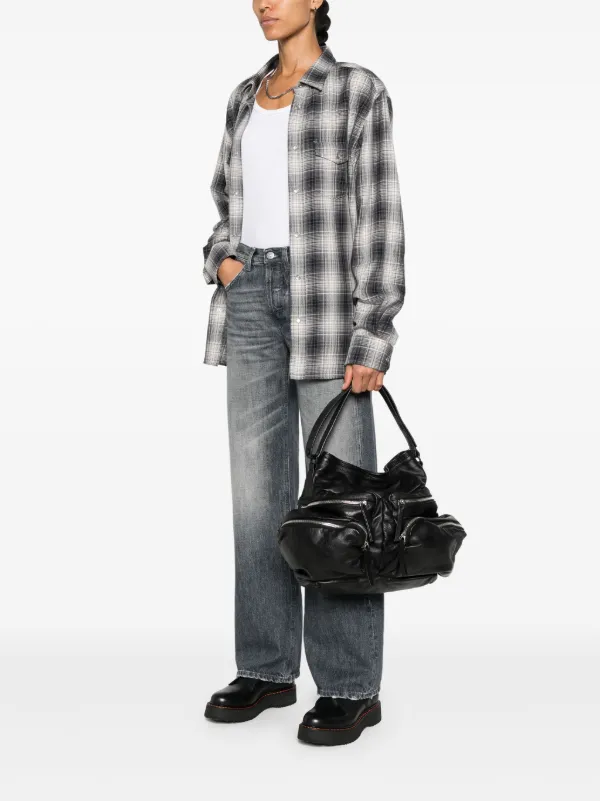 ショルダーバッグ・ポシェット VIC MATIE' TRAVEL BELT BAG Vic Matie レザーショルダーバッグ | ブラック | FARFETCH JP