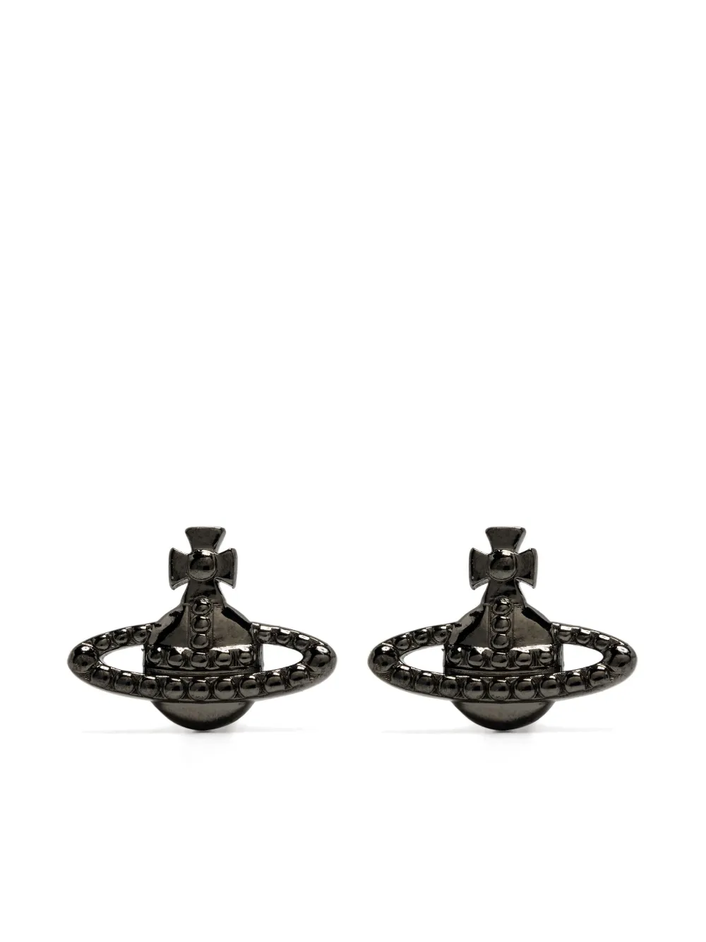 Vivienne Westwood Farah stud earrings - Silber