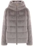 Herno padded faux fur jacket - Grey