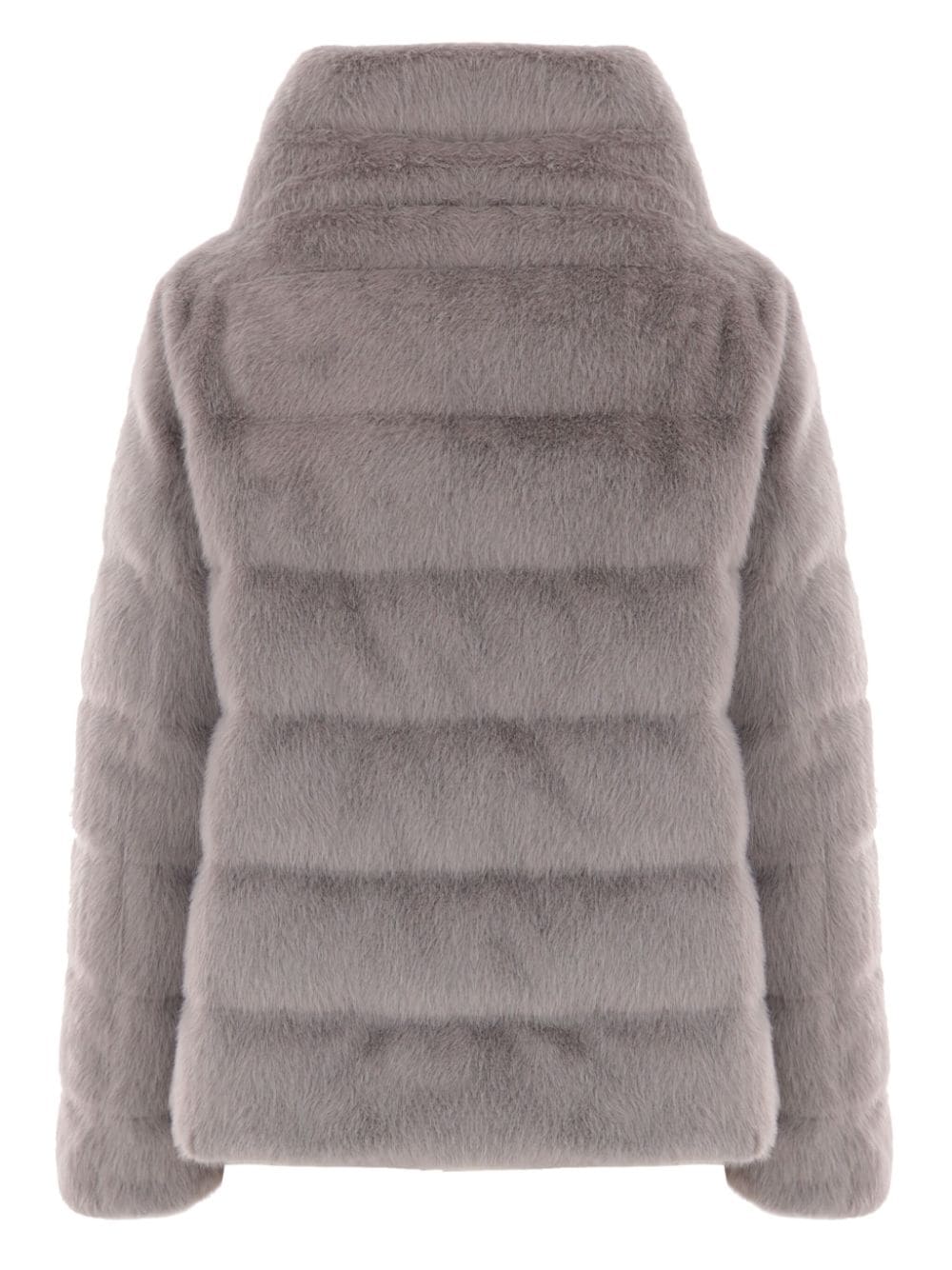 Herno padded faux fur jacket - Grijs