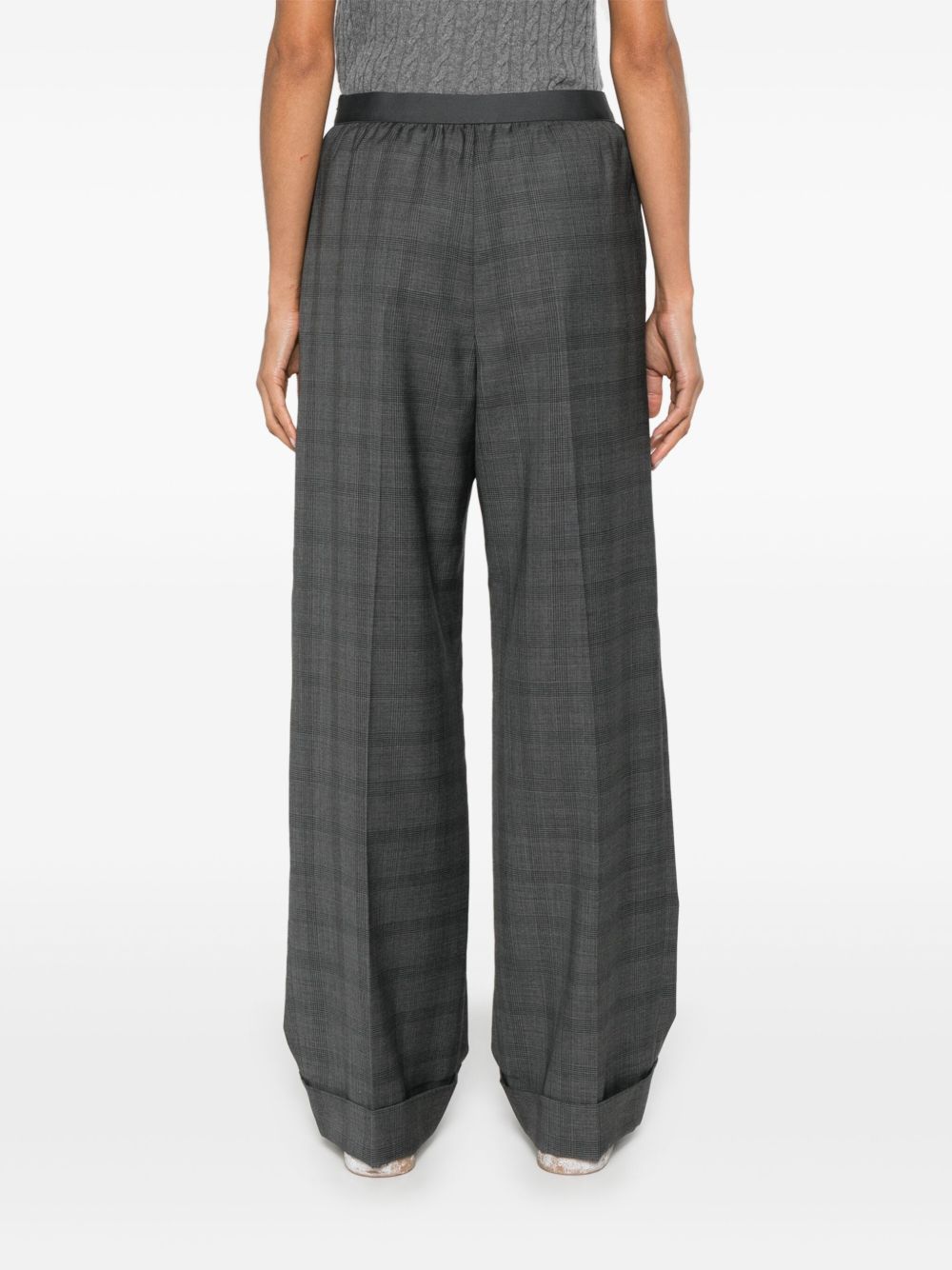 Cheap Marni checked palazzo trousers Women