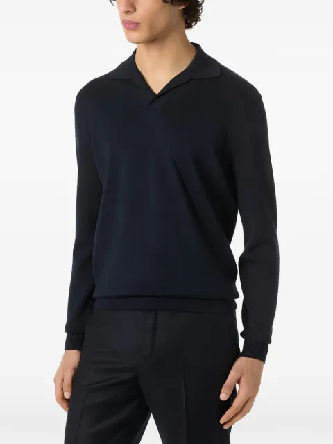 Loro Piana buttonless polo shirt