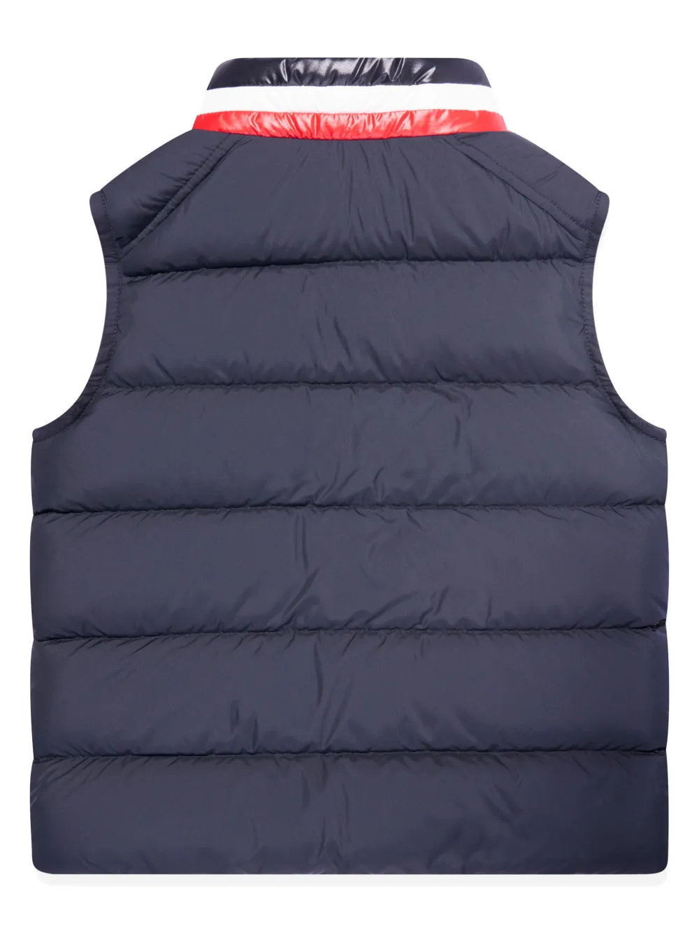 monclerenfant Moncler Enfant Gilet met logo-applicatie - Blauw