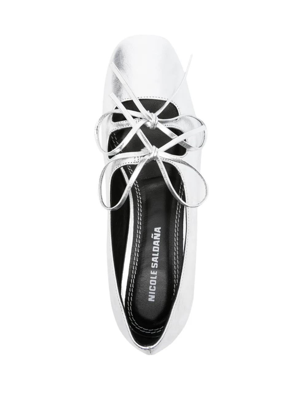 Nicole Saldaña 25mm Isabel pumps Zilver