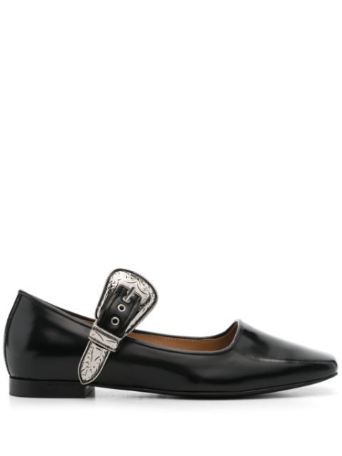 Toga Pulla leather ballet flats