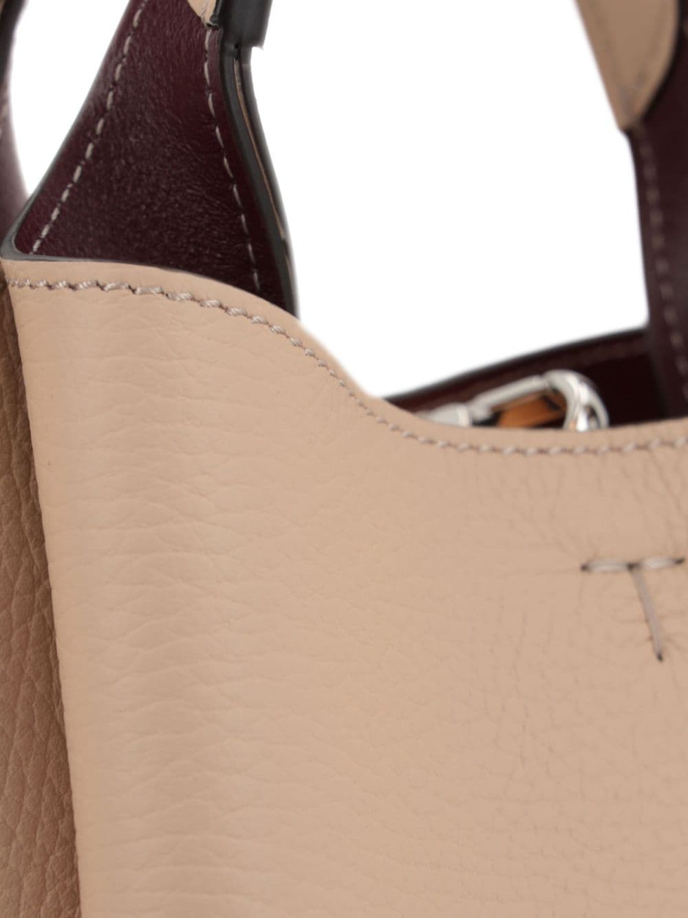 Shop Tod's Apa Tote Bag In Neutrals