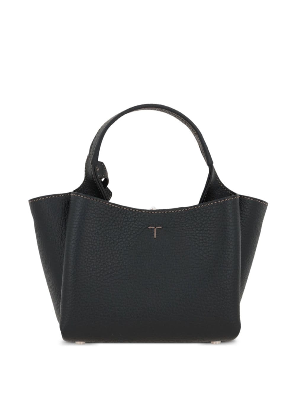 Shop Tod's Apa Handbag In Black