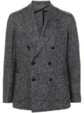 Tagliatore double-breasted blazer - Grey