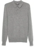 Eric Bompard long-sleeve polo shirt - Grey