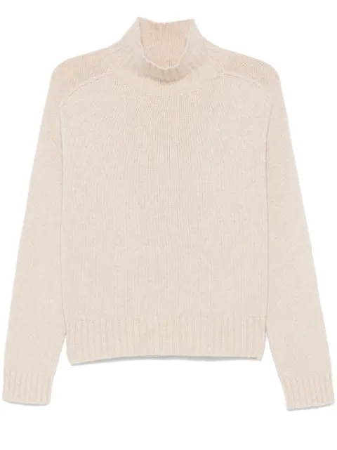 Eric Bompard hammer-sleeve high-neck sweater