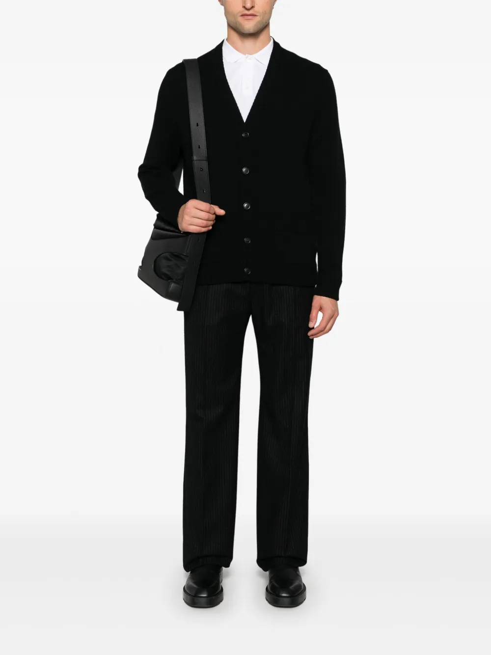 Eric Bompard Vest met zakdetail - Zwart