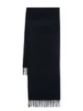 Eric Bompard EB classic scarf - Blue