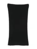 Eric Bompard ribbed snood - Black