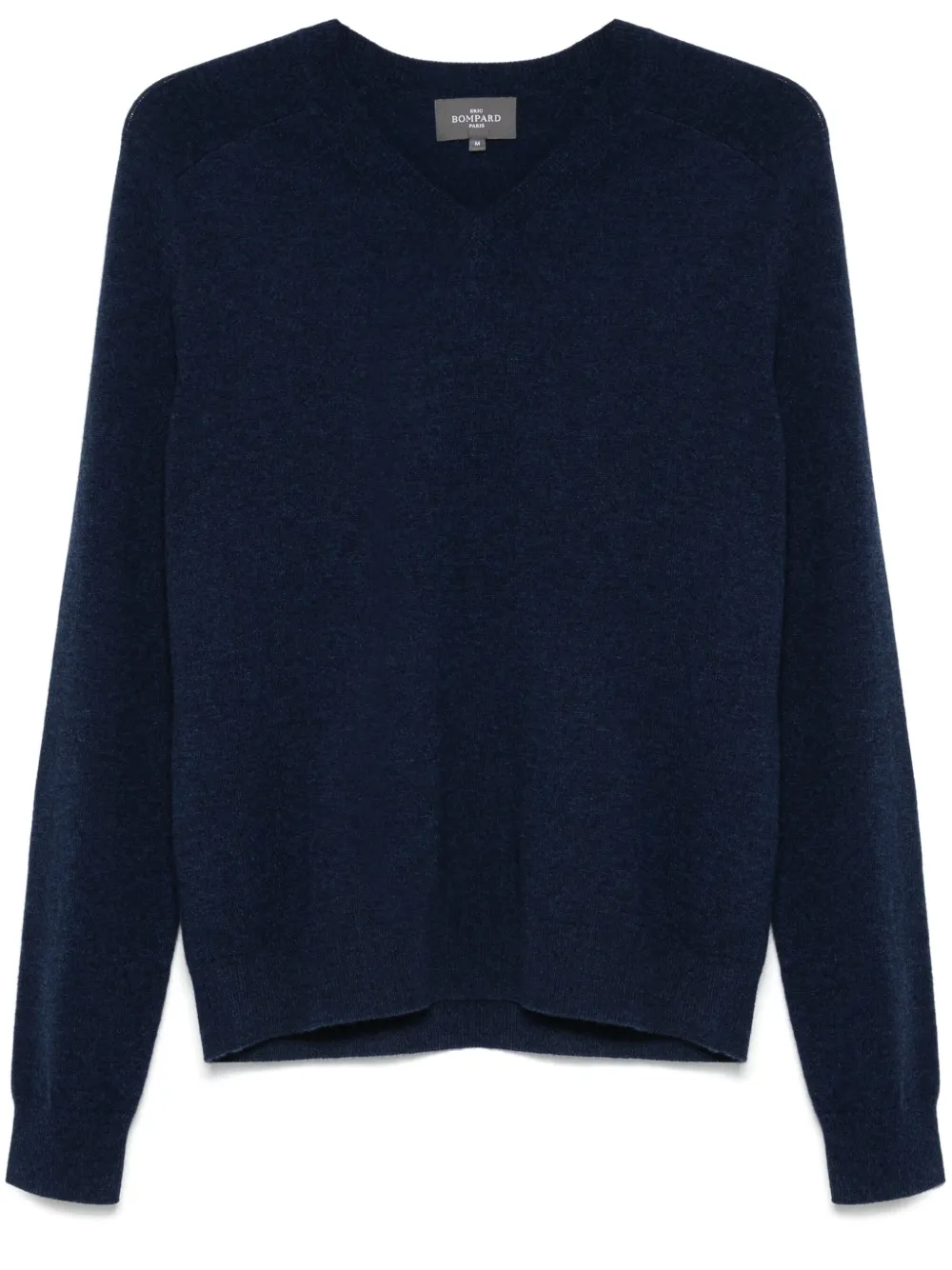 Hammered V-neck sweater