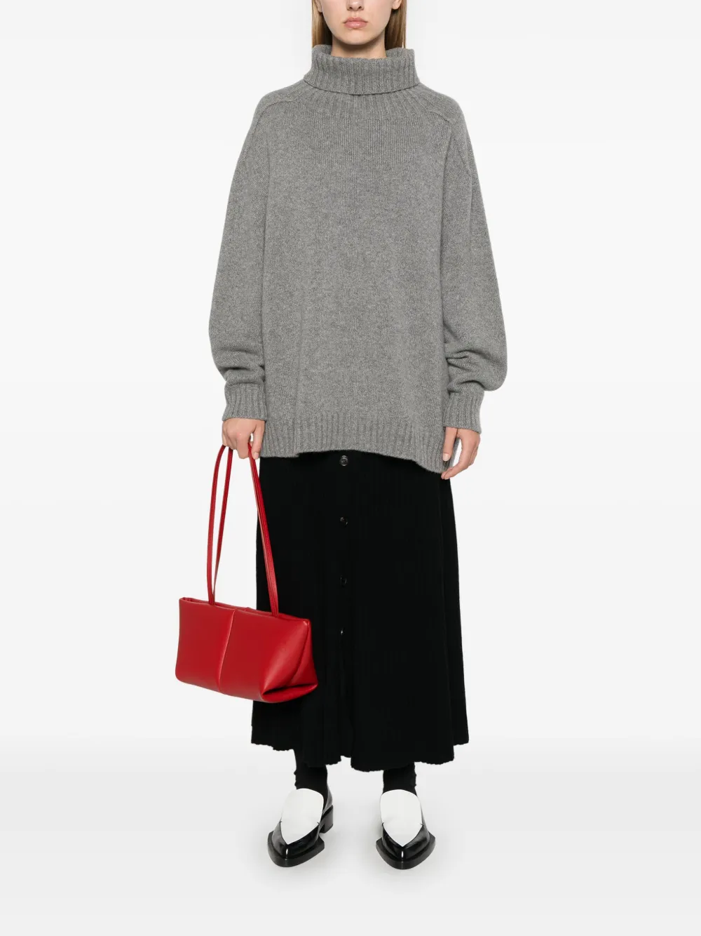 Eric Bompard Coltrui met raglan mouwen - Grijs