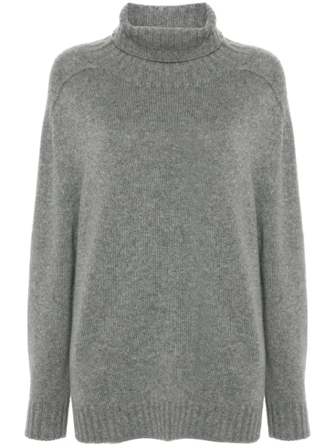 Eric Bompard hammer-sleeve round-neck sweater