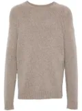 Eric Bompard round-neck raglan-sleeve sweater - Neutrals