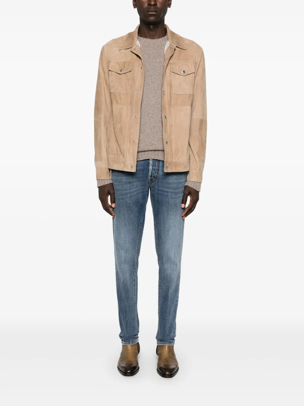 Eric Bompard round-neck raglan-sleeve sweater | Knitted Sweaters | Image 2