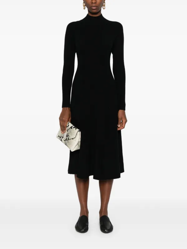 Eric Bompard Robe Nervuree a Coupe mi longue Farfetch