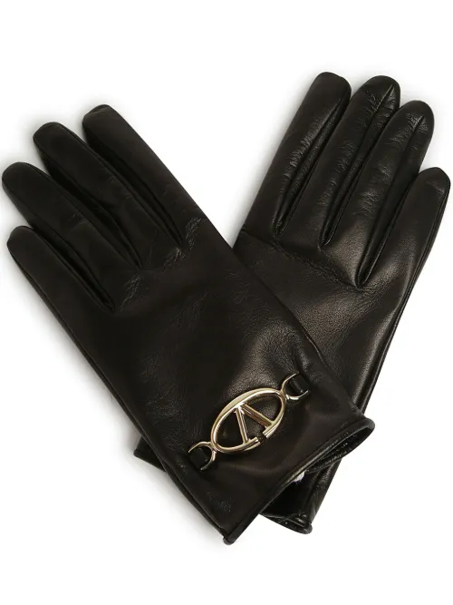 Gants à détail VLogo - Valentino Garavani - Modalova