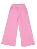 Monnalisa wide-leg track pants - Pink