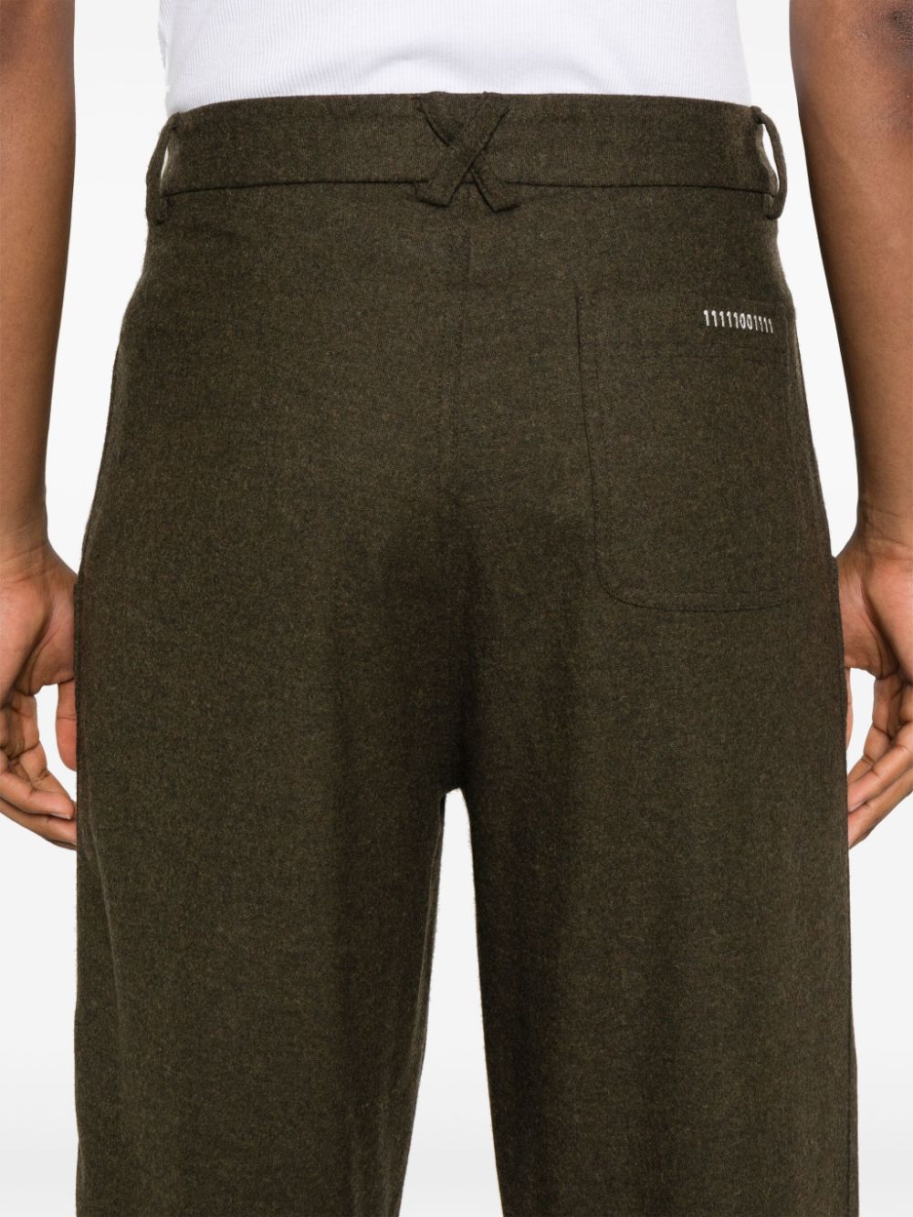 Shop Société Anonyme Modern Boy Trousers In Green