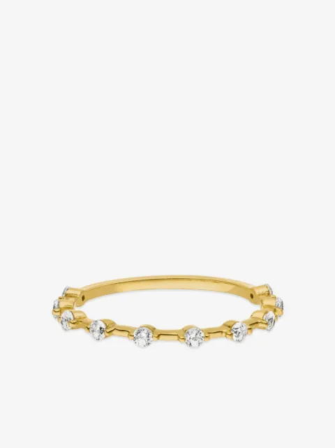 VEYNOU 14kt yellow gold Daisy diamond ring