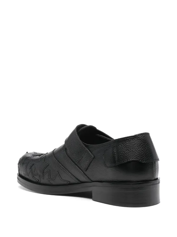 Stefan Cooke Star Biker Shoes | Black | FARFETCH